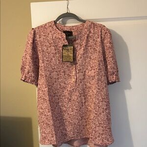 Floral Pink Women's Top